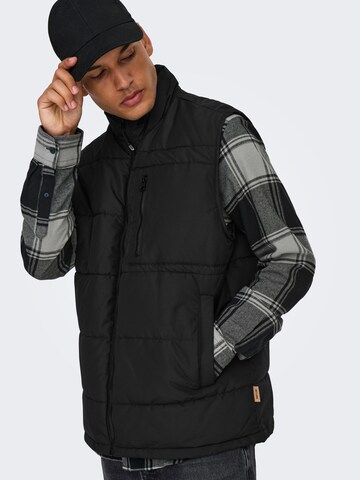 melns Only & Sons Veste 'Jake'