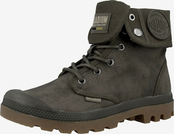 Palladium Lace-Up Boots 'Pampa ' in Brown: front