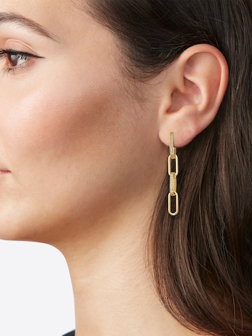 Giorgio Martello Milano - Pendientes en oro: frente