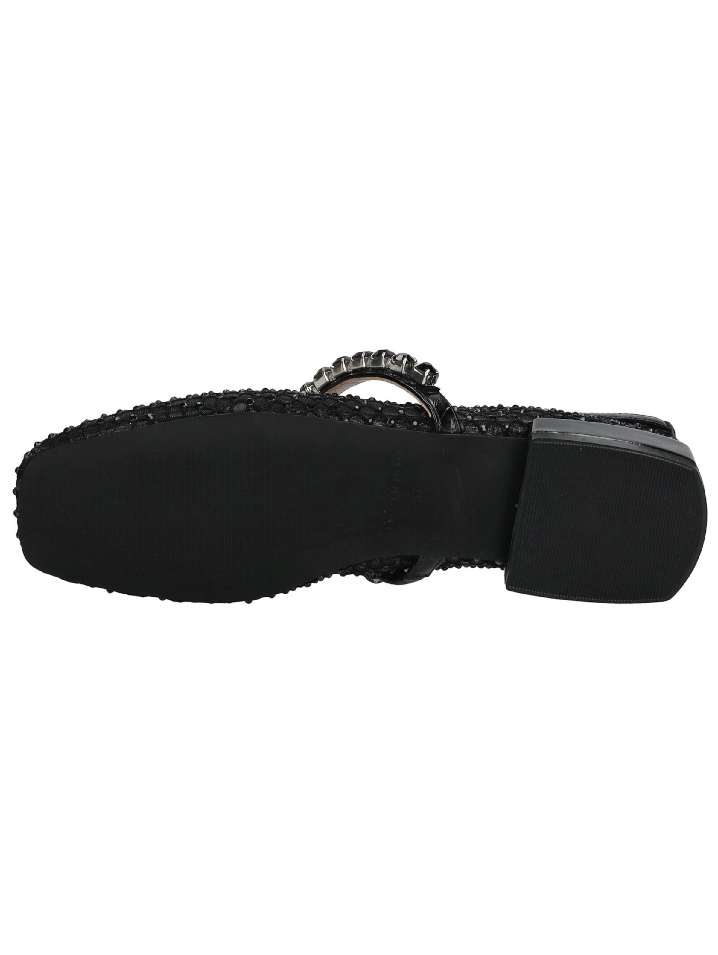 Alma En Pena Strap ballerina in Black