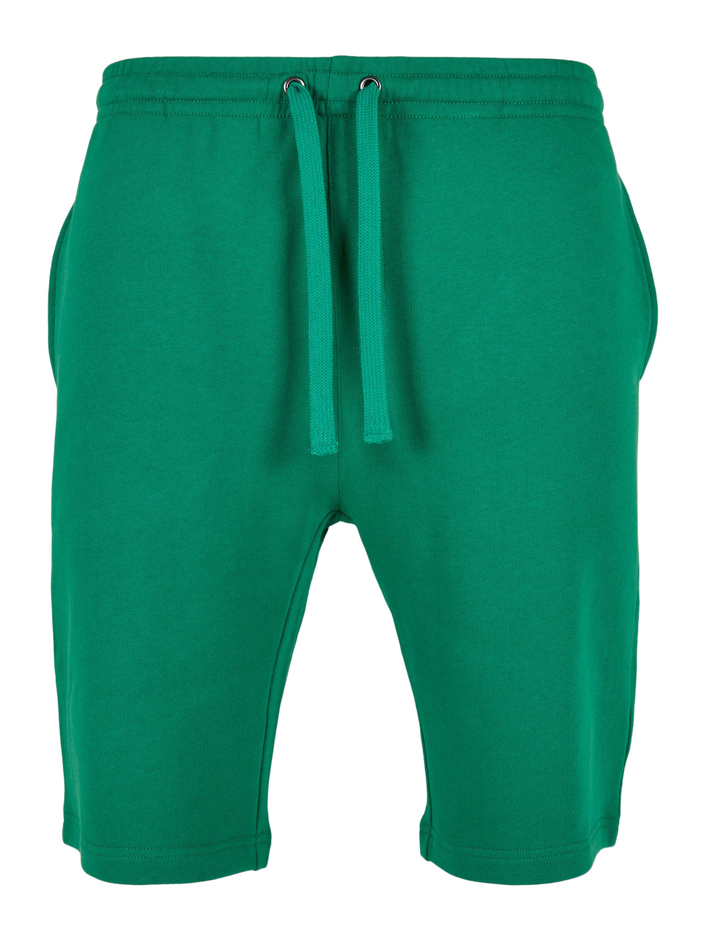 Urban Classics Trousers in Green: front