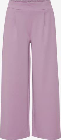 ICHI Pleat-front trousers 'Kate' in Purple: front