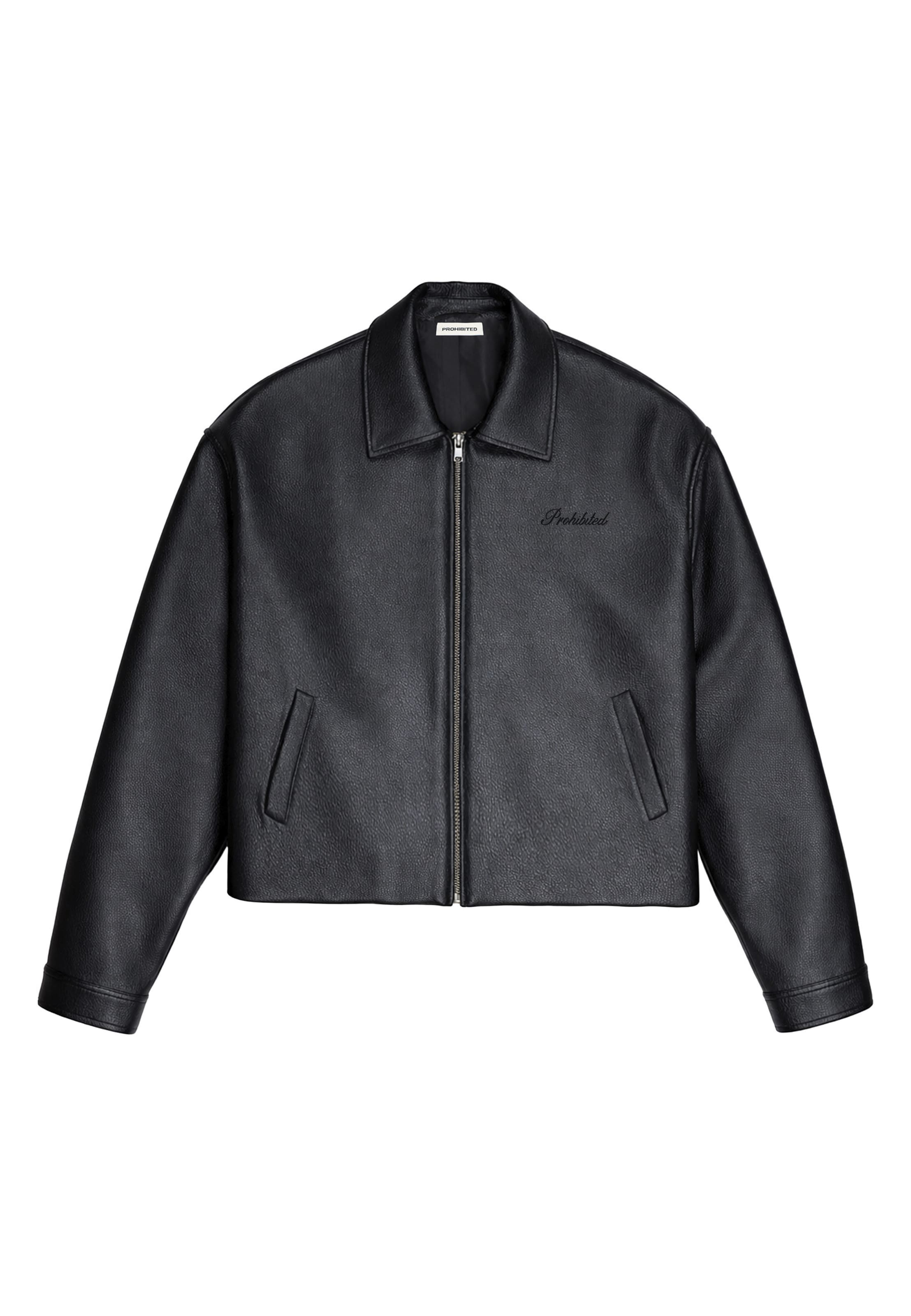 Prohibited Tussenjas 'Nightrider' in XL in de kleur Zwart, Productweergave