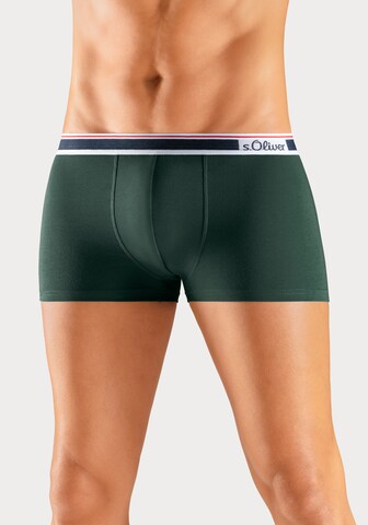 s.Oliver - Calzoncillo boxer en verde