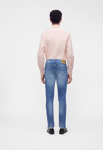 BOSS - Slimfit Calças de ganga em azul