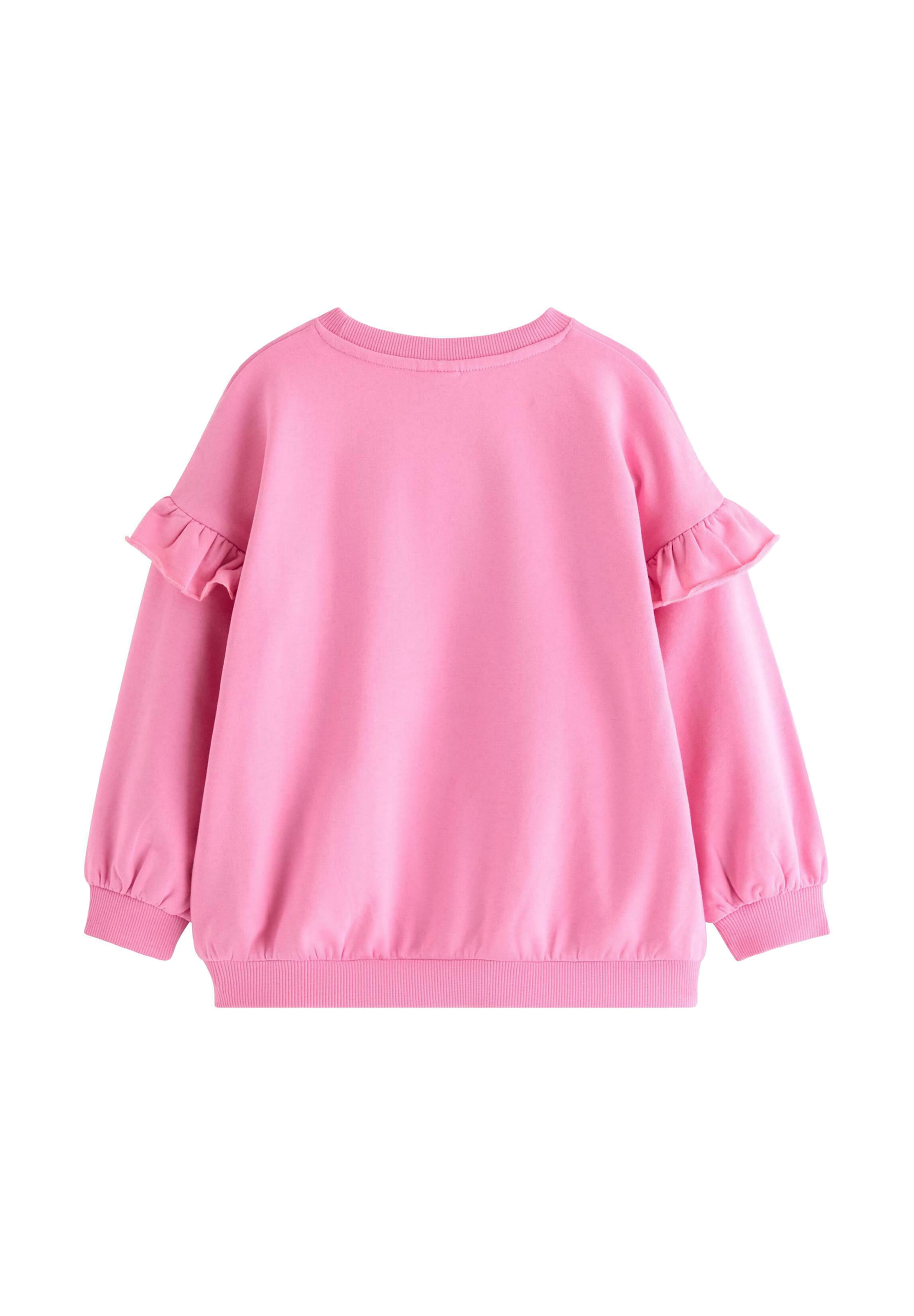 Lindex - Sudadera 'Unicorn Face' en rosa