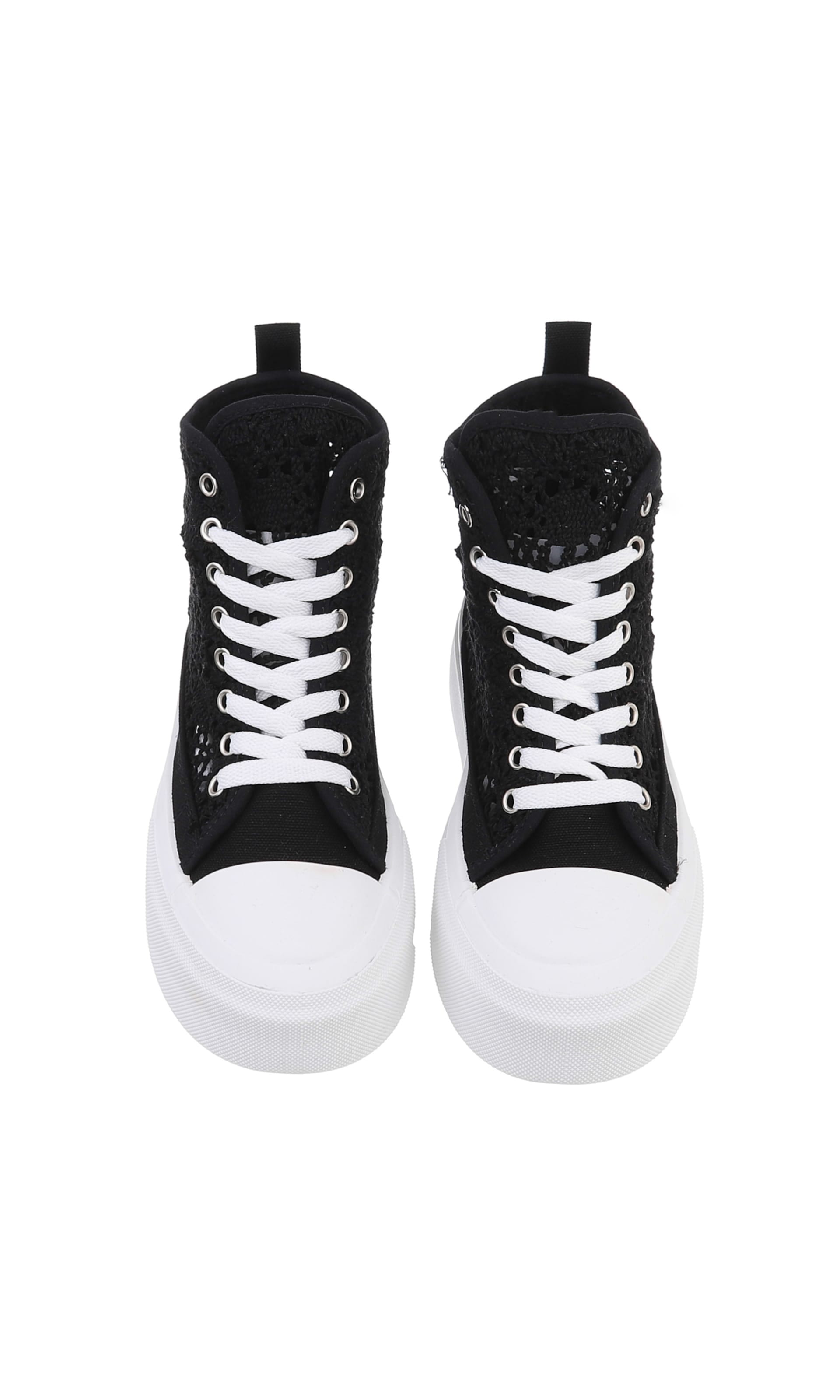 Ital-Design Sneaker in Schwarz