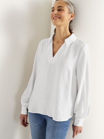 Cellbes of Sweden Blouse in Wit: voorkant