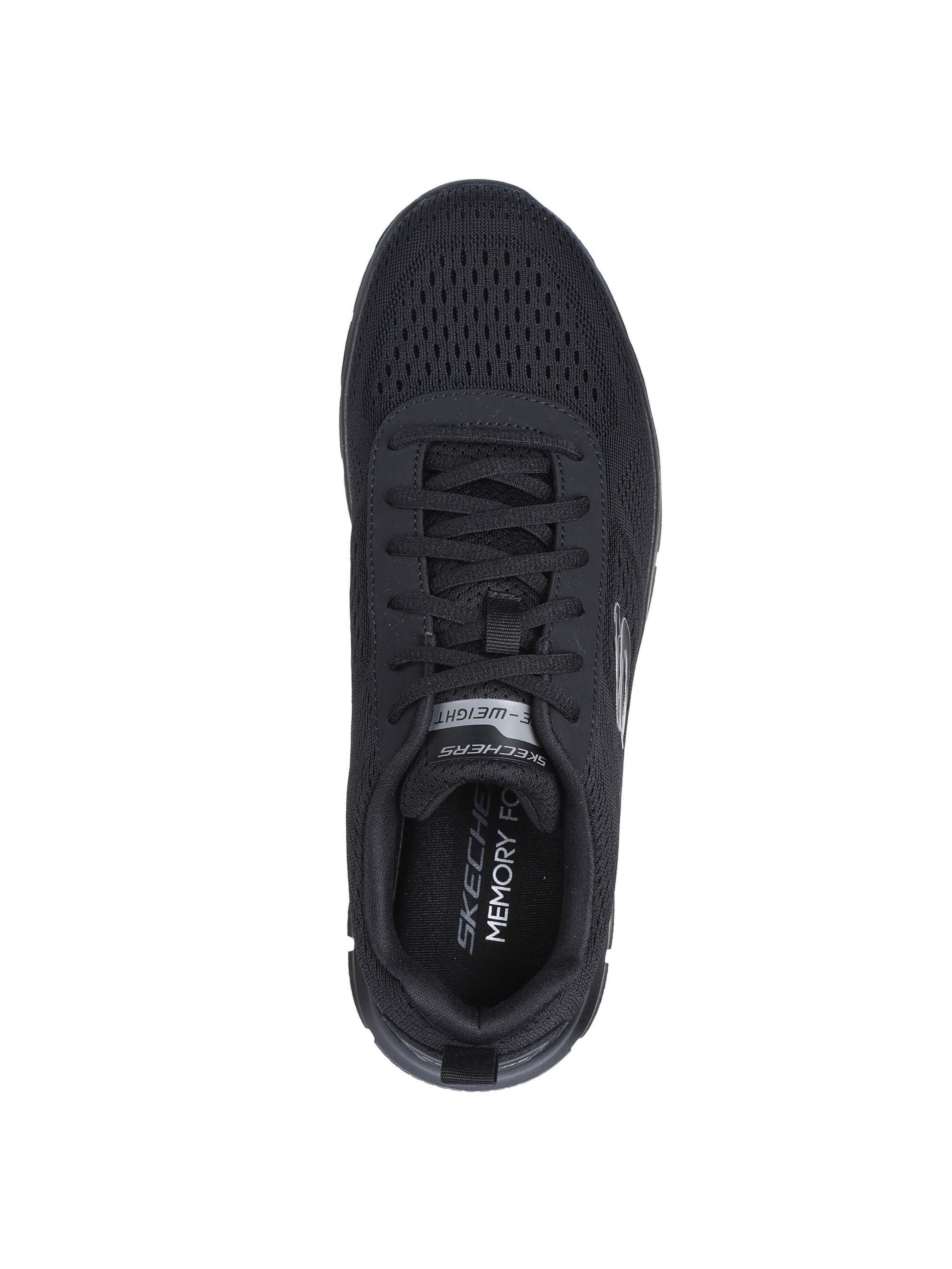 melns SKECHERS Zemie brīvā laika apavi 'TRACK - LESHUR'