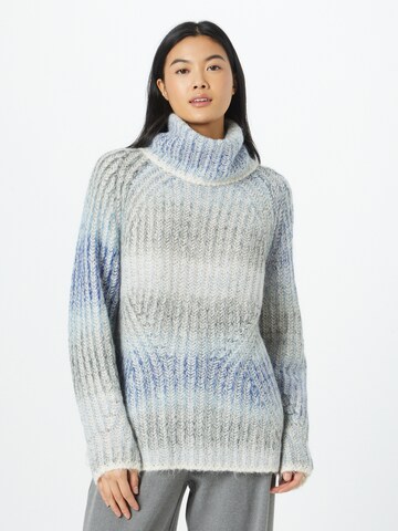 comma casual identity Pullover in Blau: predná strana