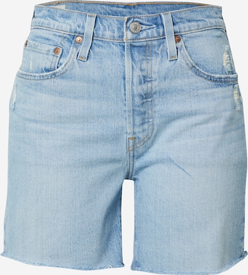 LEVI'S ® Regular Jeans '501® Mid Thigh Short' in Blue: front