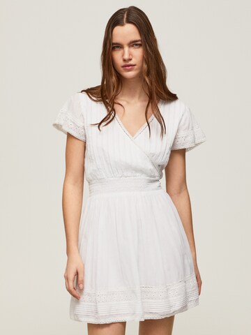 Pepe Jeans Dress 'Poete' in White: front