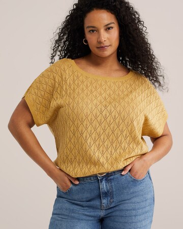 WE Fashion Pulóver - arany: elől