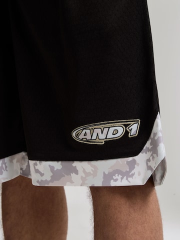 AND1 Свободный крой Штаны 'Airtex Basketball' в Черный