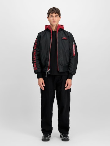 ALPHA INDUSTRIES Tussenjas in Zwart