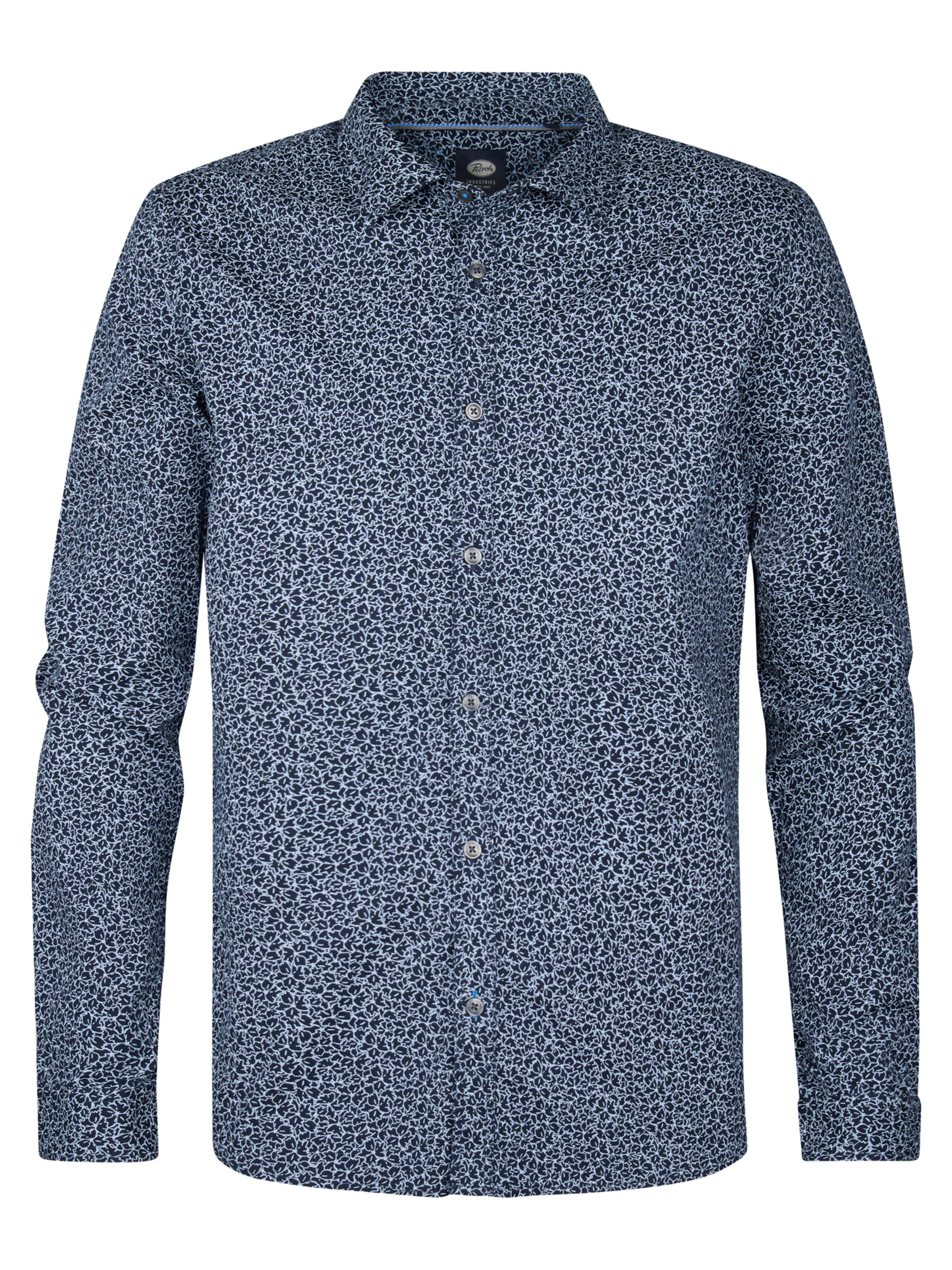 Petrol Industries Hemd 'Surfcrest' in Blau: Vorderseite