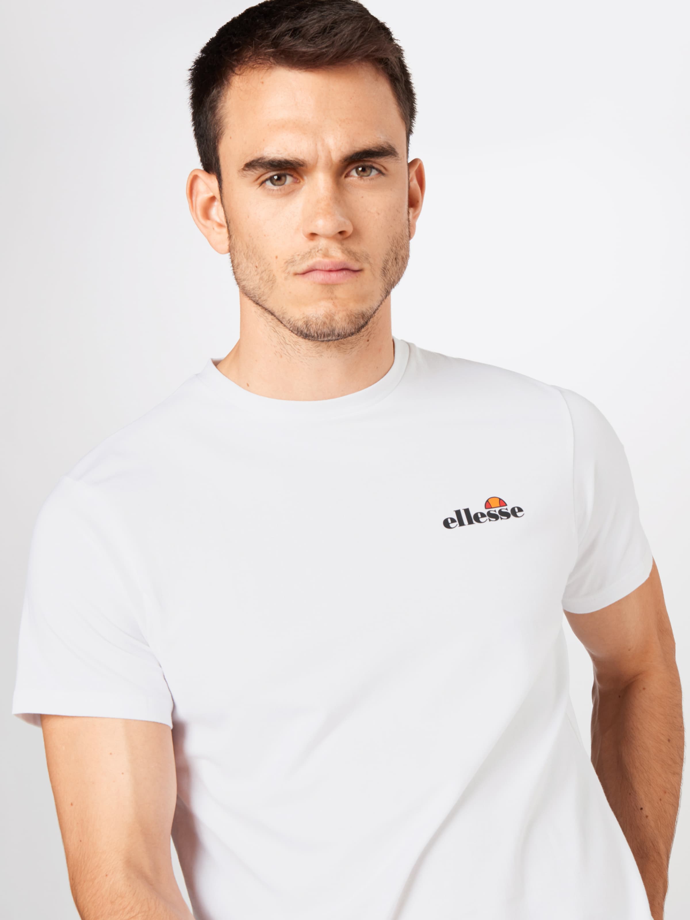 Homme T-Shirt fonctionnel Selvettet ELLESSE en Blanc 