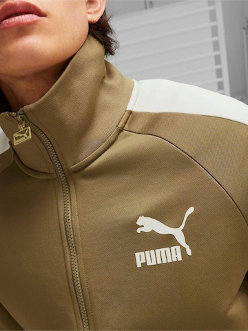 PUMA - Chaqueta deportiva 'Puma T7 Iconic' en marrón