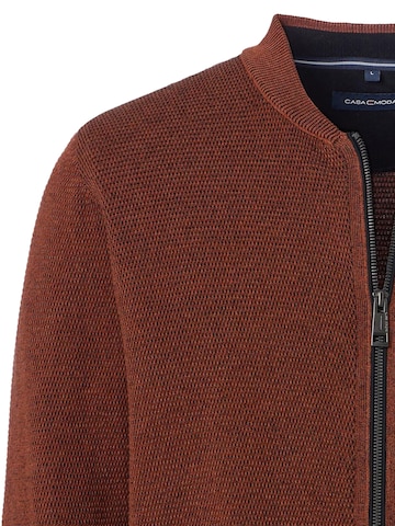 CASAMODA Knit Cardigan 'Basic' in Orange
