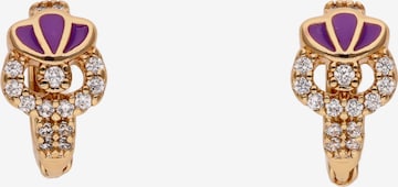 faina - Pendientes en oro: frente