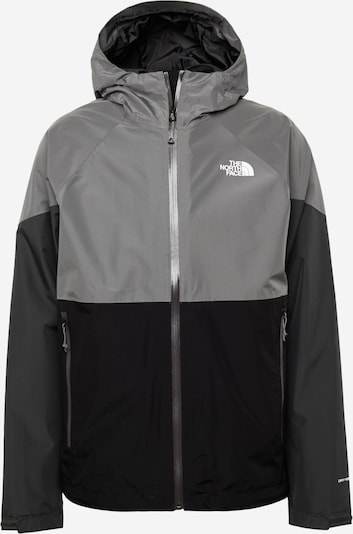 THE NORTH FACE Outdoor jacket 'LIGHTNING' in Grey / Black / White, Item view