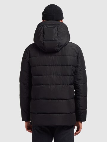 khujo Winter Jacket 'Zayn' in Black