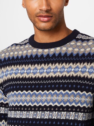 Barbour Sweater in Blue