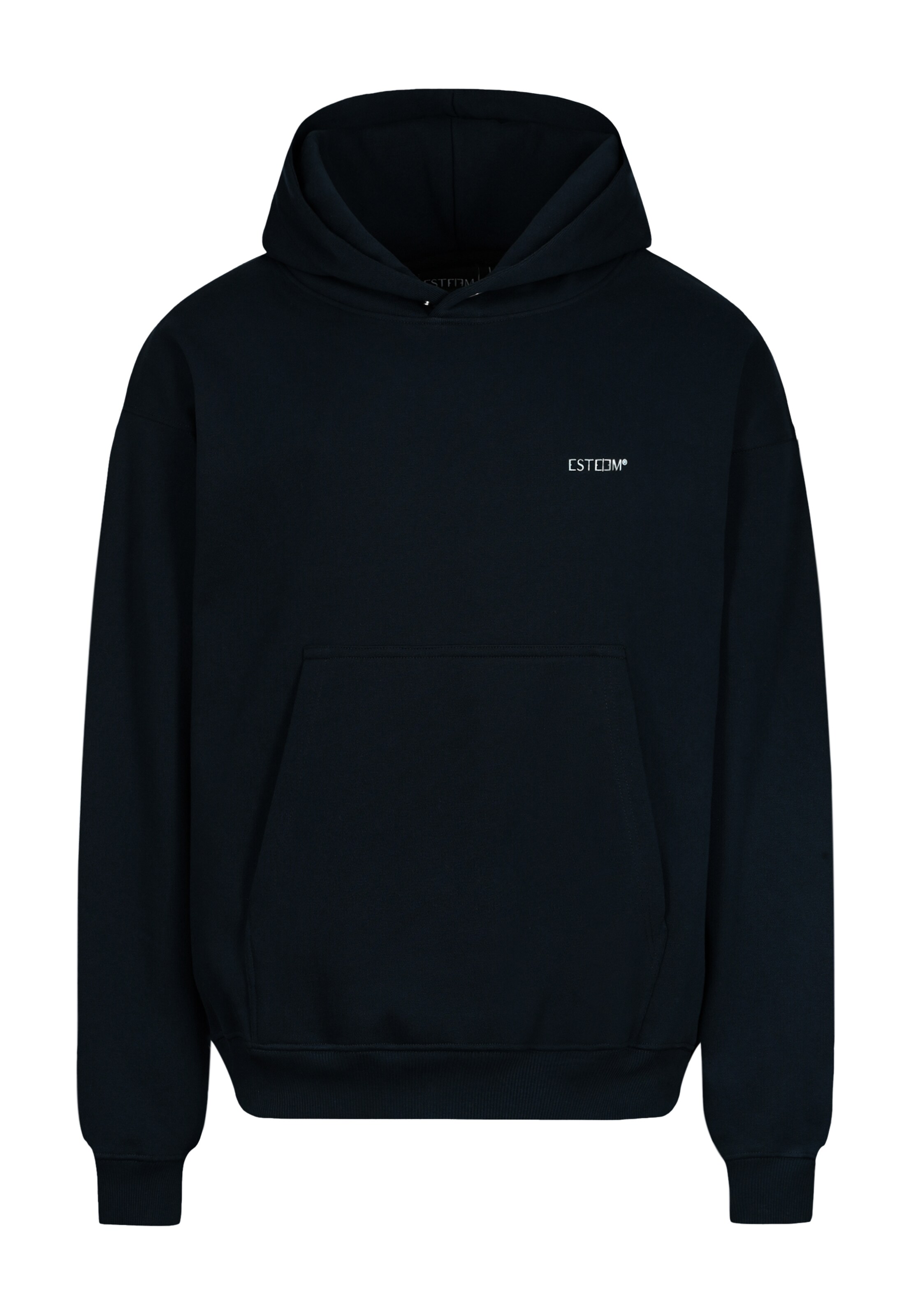 ESTEEM Sweatshirt ' Essential Oversized 2.0 ' in Blauw: voorkant