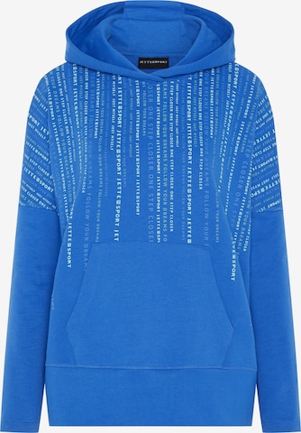 Jette Sport Sweatshirt in Blue: front