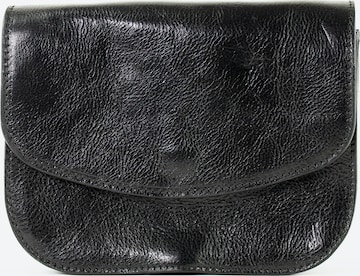 lePelou Handtasche 'ELLA' in Schwarz: Vorderseite