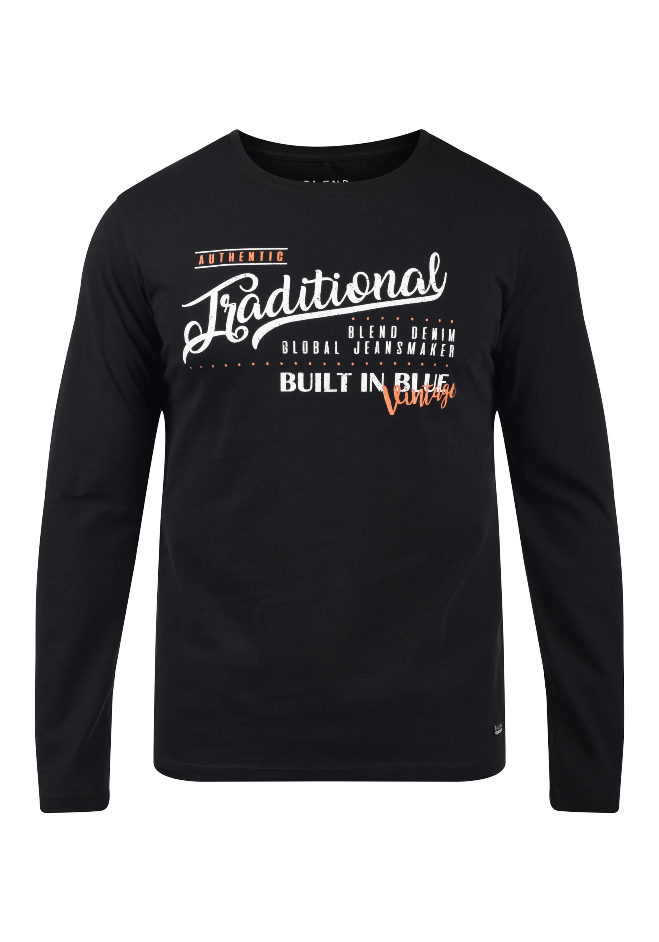 BLEND Shirt 'Dopper' in Schwarz: Vorderseite