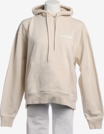 Jacquemus Sweatshirt / Sweatjacke XL in Weiß: Vorderseite