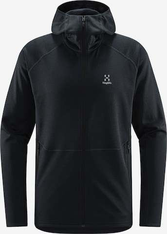 Haglöfs Athletic Fleece Jacket 'Skuta' in Black: front