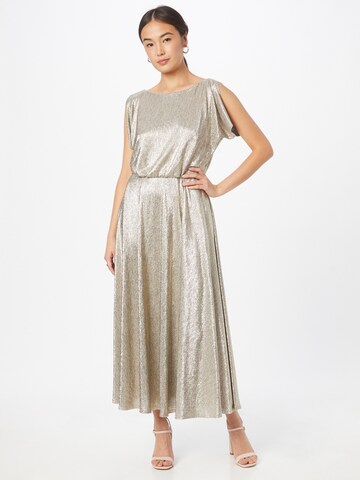 SWING Evening Dress in Gold: front