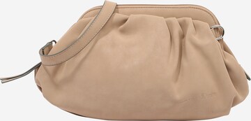 TOM TAILOR DENIM Clutch 'Merima' in Beige: predná strana