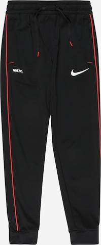 NIKE Sportovní kalhoty 'LIBERO' – černá: přední strana