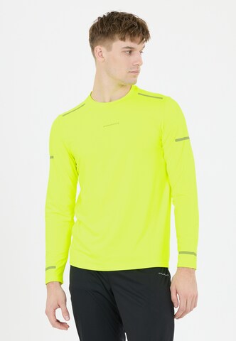 ENDURANCE Langarmshirt 'Ailey' in Gelb: Vorderseite