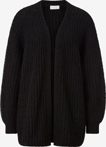 Rich & Royal Knit cardigan in Black: front