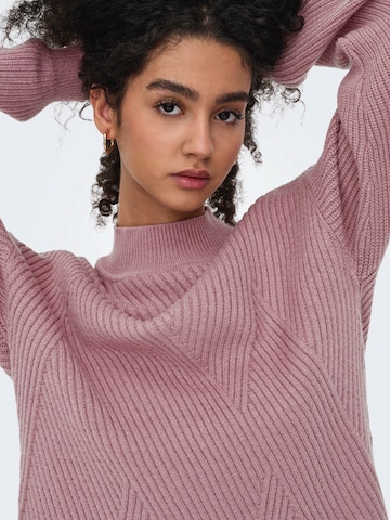 Pull-over 'ONLNELI' ONLY en rose