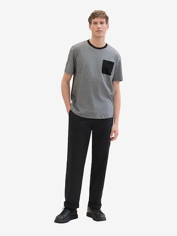 TOM TAILOR DENIM T-Shirt in Schwarz