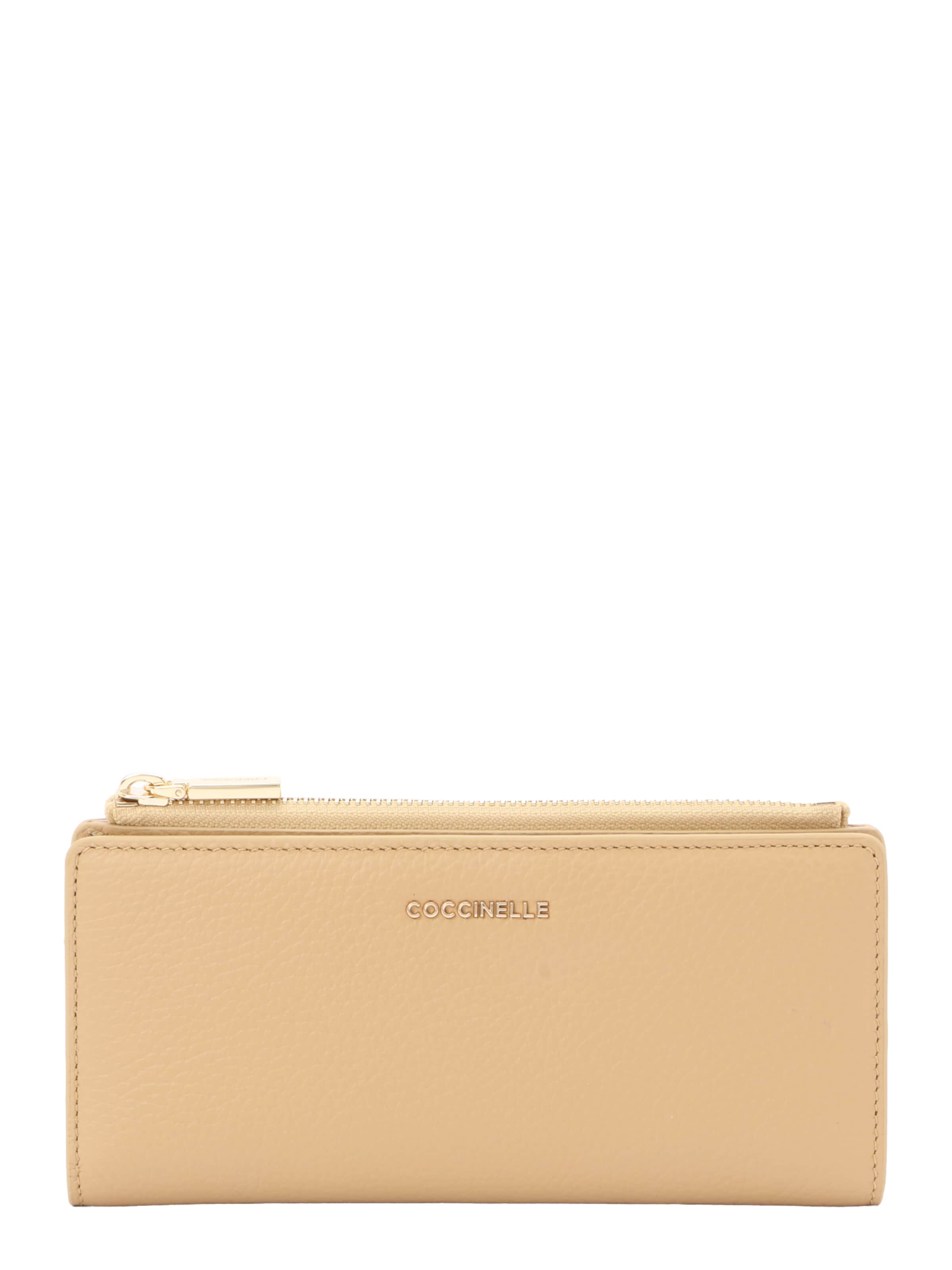 Coccinelle Plånbok i beige: framsida