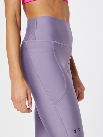 UNDER ARMOUR Skinny Športové nohavice - fialová