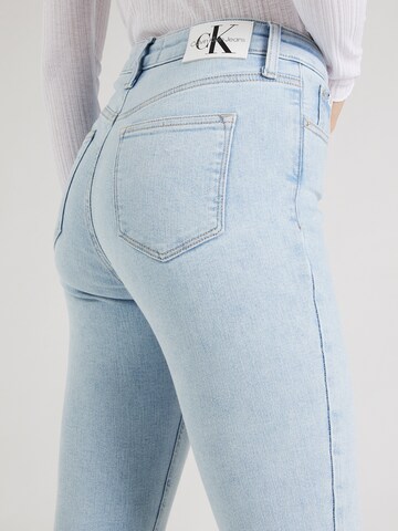 Calvin Klein Jeans - Skinny Vaquero 'HIGH RISE SUPER SKINNY ANKLE' en azul