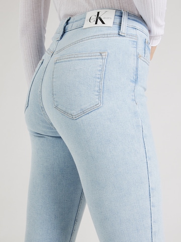 Calvin Klein Jeans Skinny Jeansy w kolorze niebieski