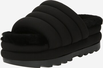 Ciabatta di UGG in nero: frontale