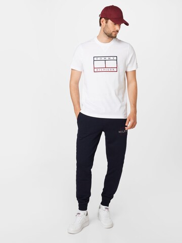 TOMMY HILFIGER T-Shirt in Weiß