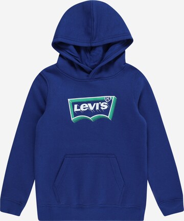 Levi's Kids Sweatshirt in Blauw: voorkant