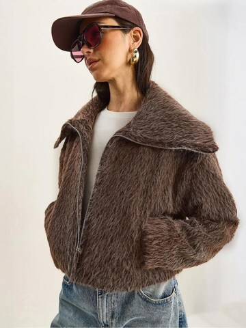 Bianco Lucci Tussenmantel in Bruin