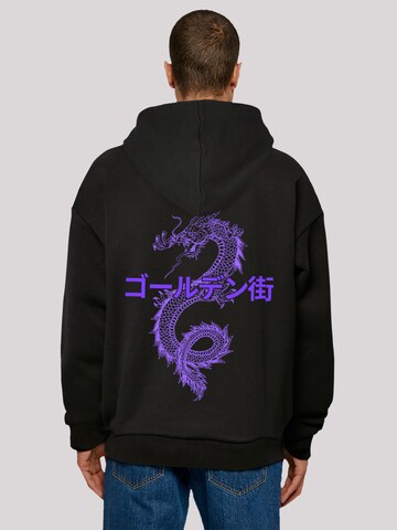 Sweat-shirt 'Golden Gai' F4NT4STIC en noir