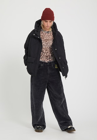 juoda Volcom Žieminė striukė 'Out of Boxy'